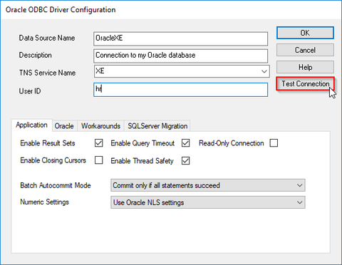 odbc driver for oracle